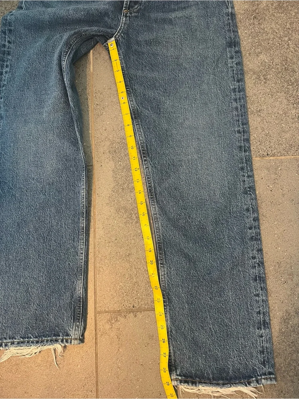 AGOLDE 90'S PINCH WAIST HIGH RISE STRAIGHT IN RANGE. Size 30. NWOT - Picture 13 of 16